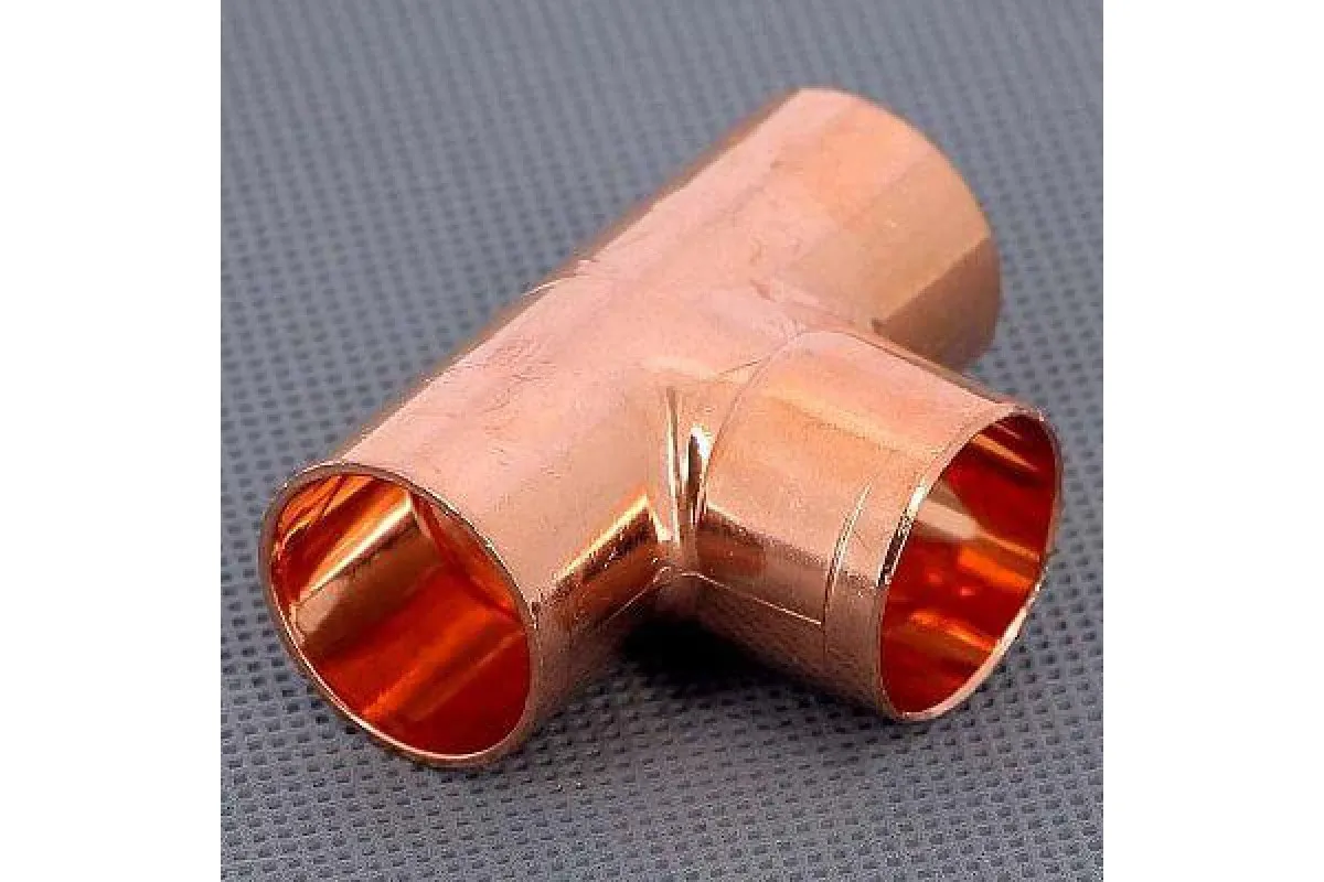 Тройник медный 92